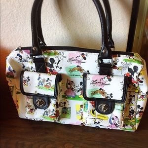 Authentic Disneyland Park Comic Minnie MOUSE PURSE